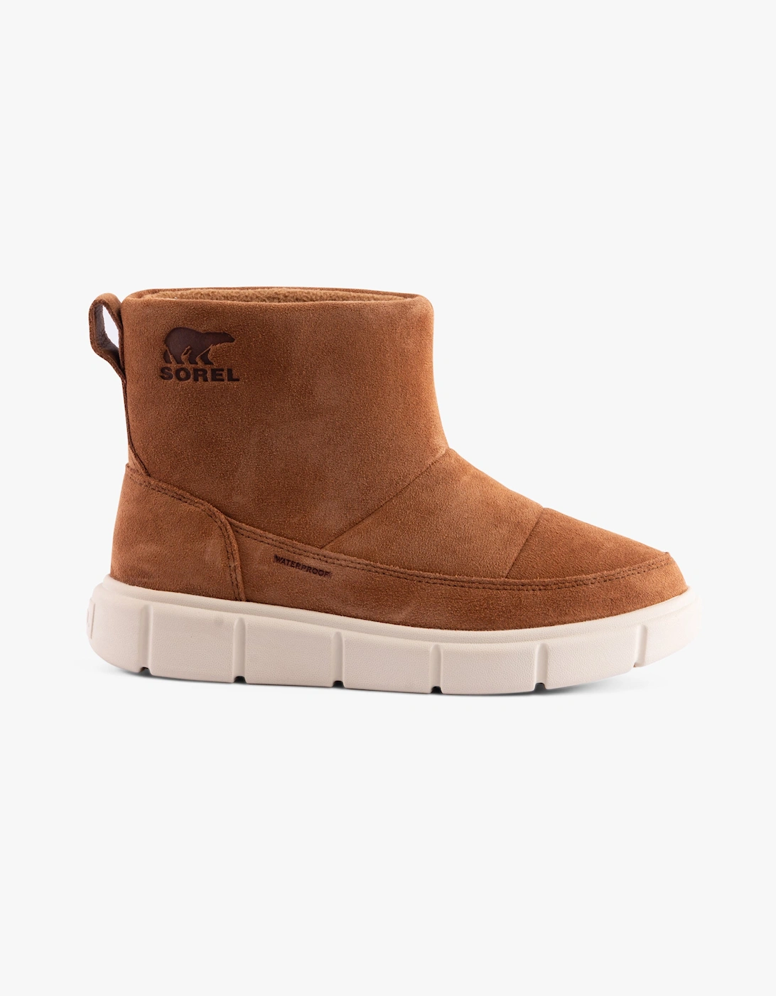 Women's Sorel EXPLORER III SLIP-ON Womens Winter Boots Brown - Size: 7