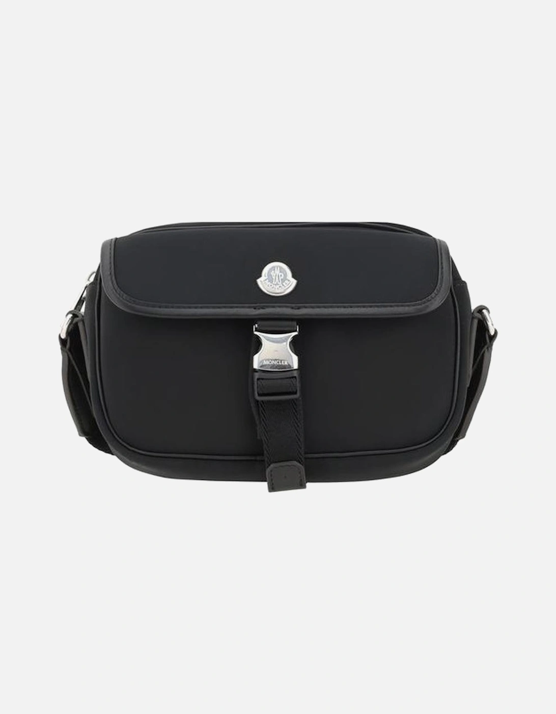 New Trick Shoulder Bag with Leather Details Women - Black, 5 of 4