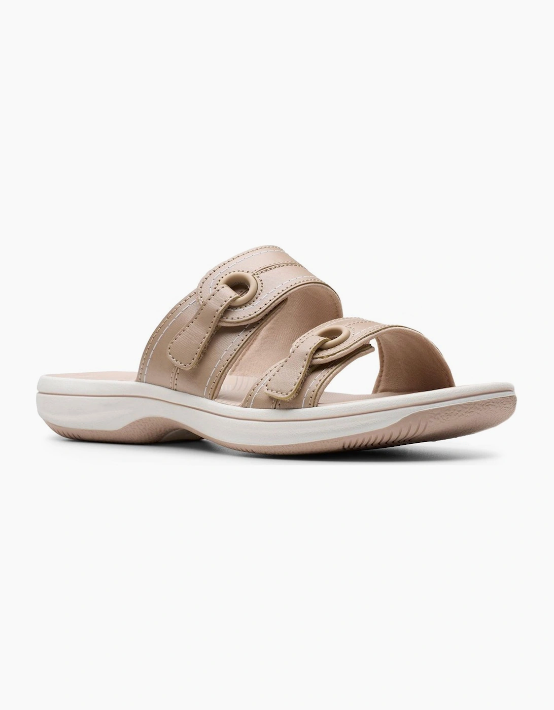 Clarks Women's Tan Brinkley Maye Sandals - Size: 4