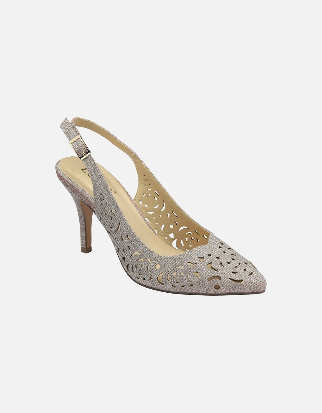 Lotus Women's Marisol Womens Slingback Court Shoes - Tan - Size: 8
