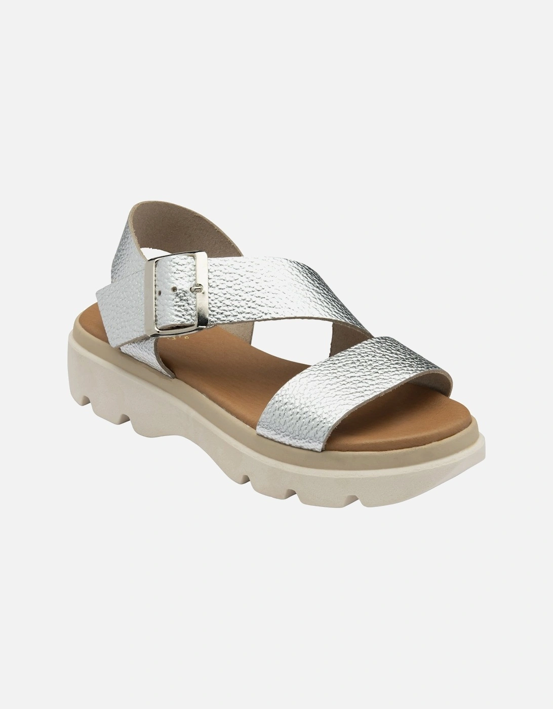 Lotus Women's Luana Womens Sandals - Silver - Size: 8