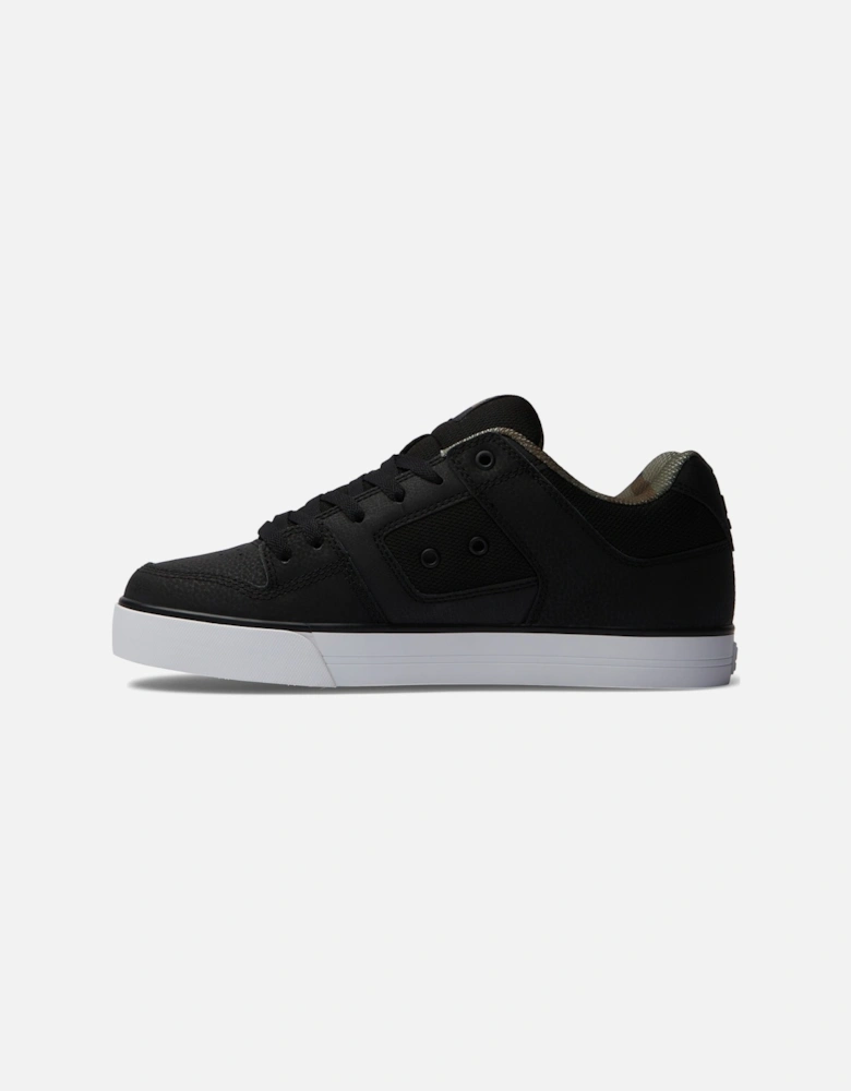 Mens Pure Leather Low Rise Trainers