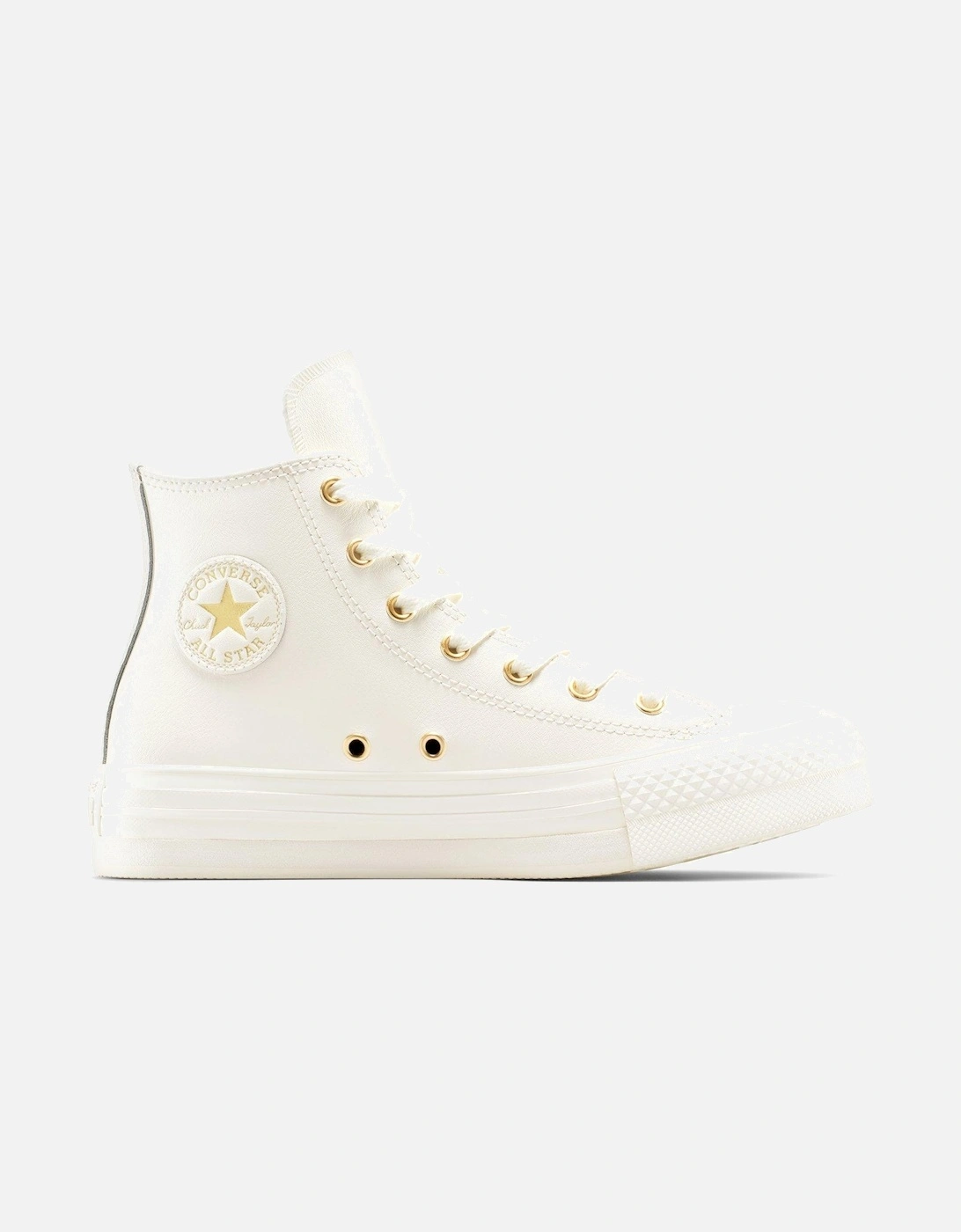 Kids Chuck Taylor All Star Eva Lift Leather Hi - Beige, 2 of 1