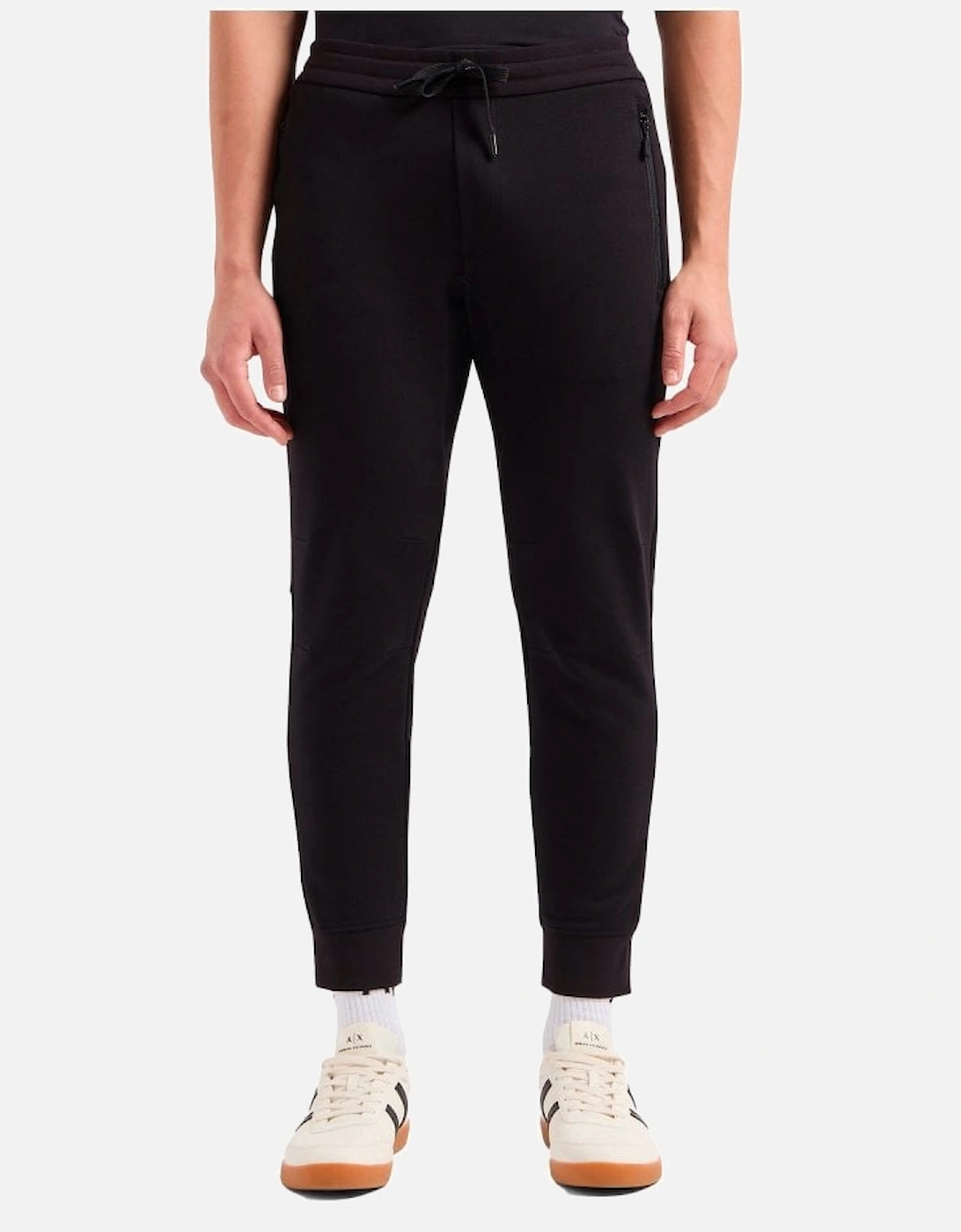 Zip Pocket Track Pants Black, 6 of 5