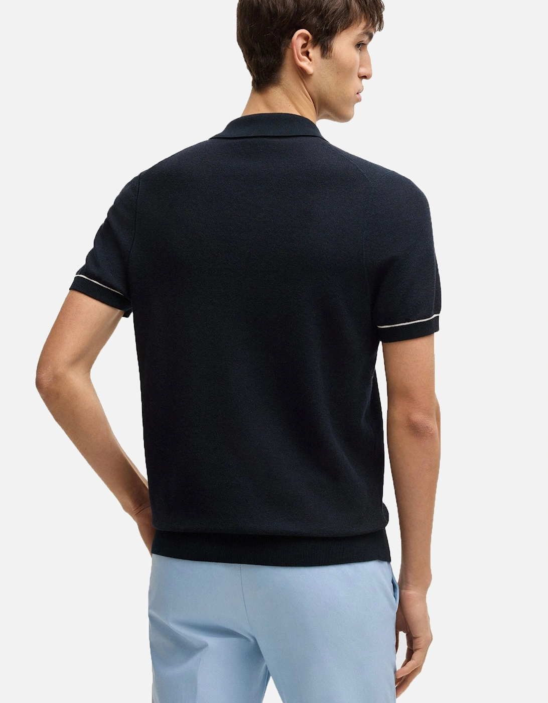 Boss H-jianluca Polo Shirt Dark Blue