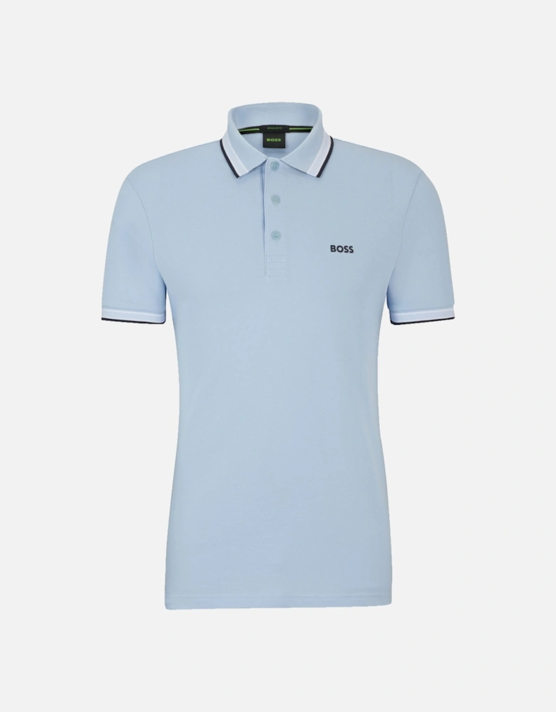 Boss Paddy Polo Shirt Bright Blue