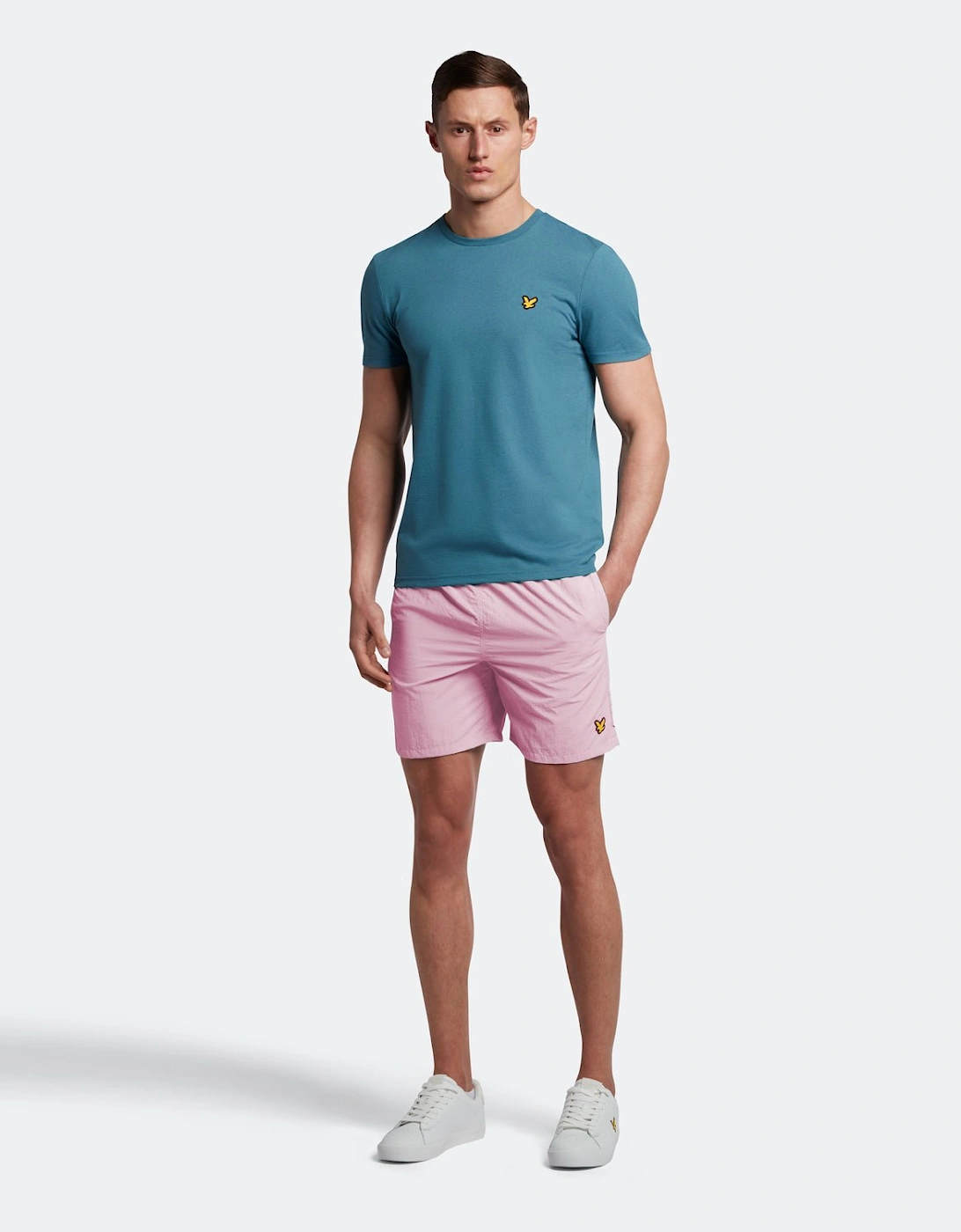 Lyle And Scott Men's Pink Swim Shorts - : 39/38/32 Xxl