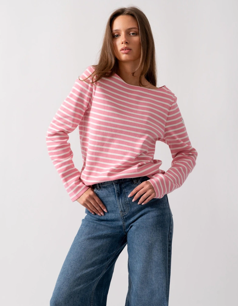 Harbour Womens Broad Stripe Breton Top