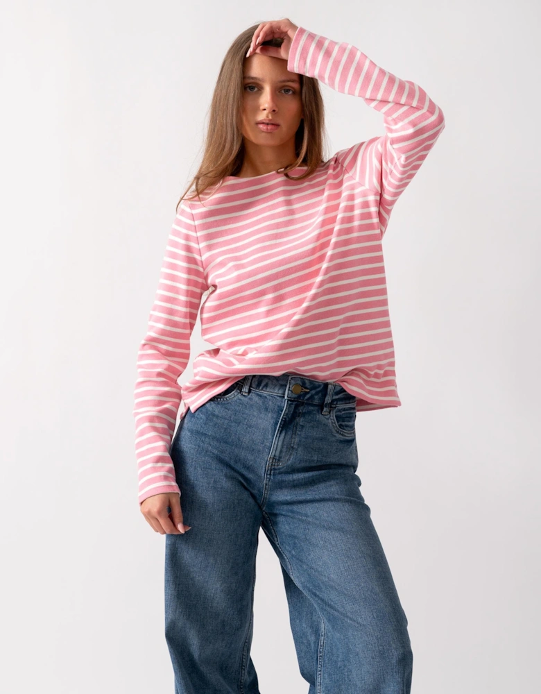 Harbour Womens Broad Stripe Breton Top