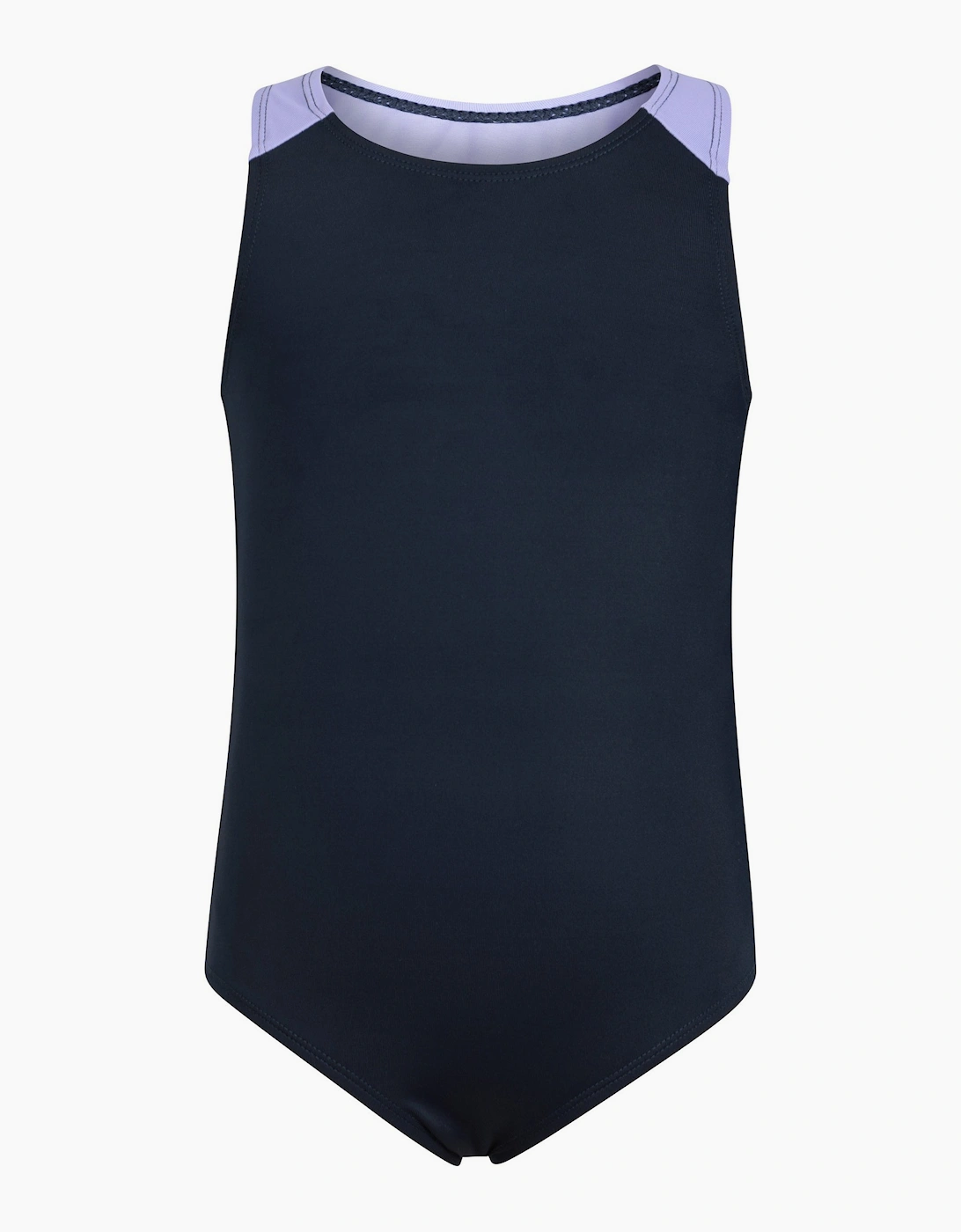 Mountain Warehouse Girls Navy  Sporty One Piece Swimsuit - Size 7 Years/8 Years Kids