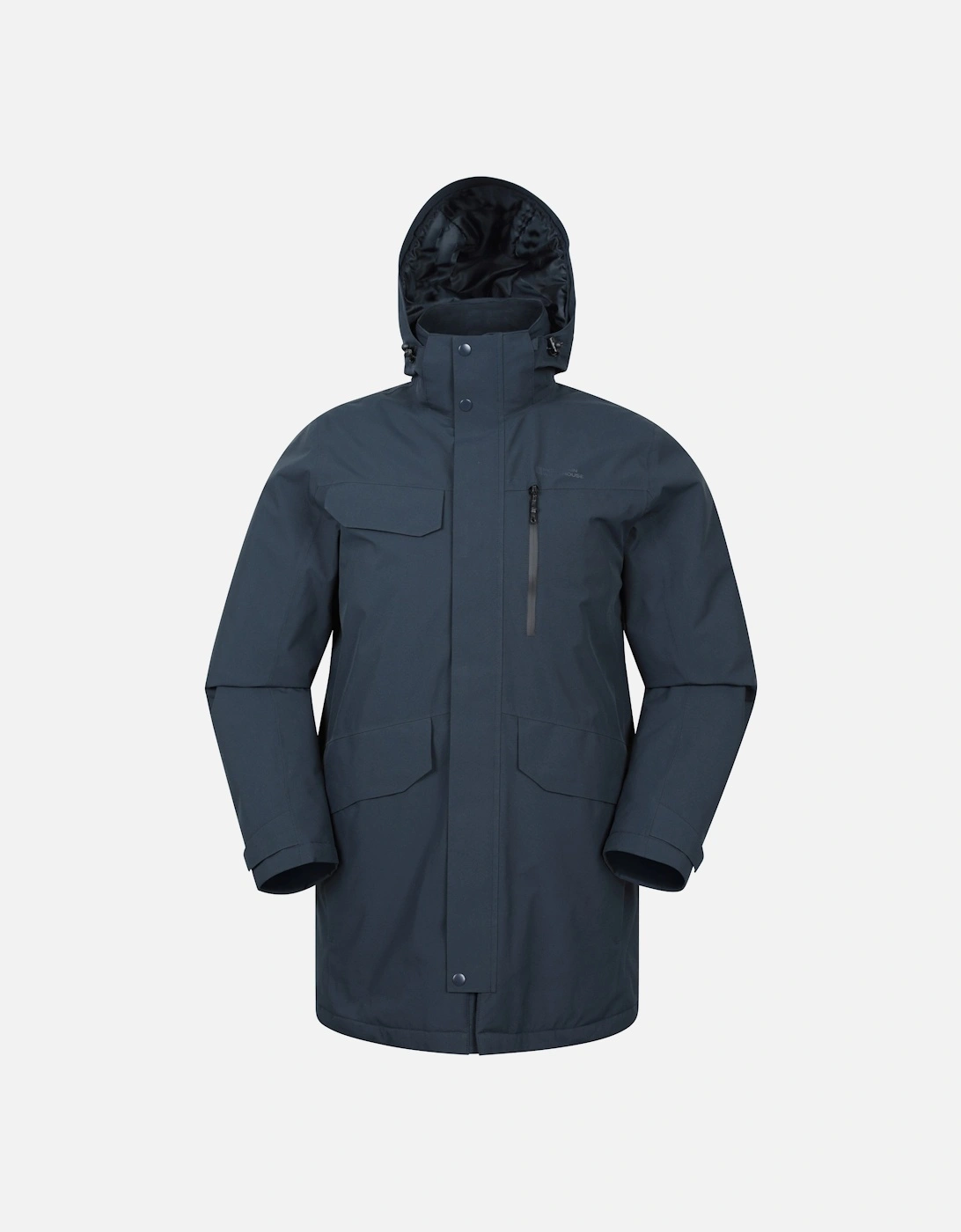 Mountain Warehouse Men's Mountain Warehouse Mens Reid Waterproof Padded Jacket - Navy