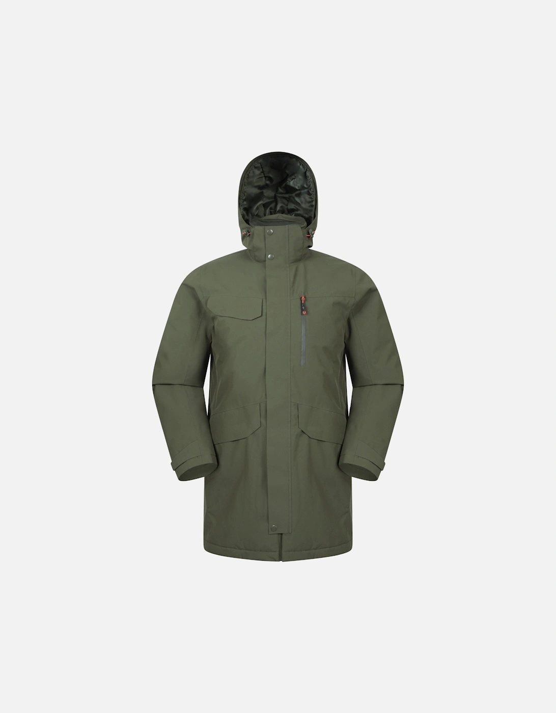 Mountain Warehouse Men's Mountain Warehouse Mens Reid Waterproof Padded Jacket - Green