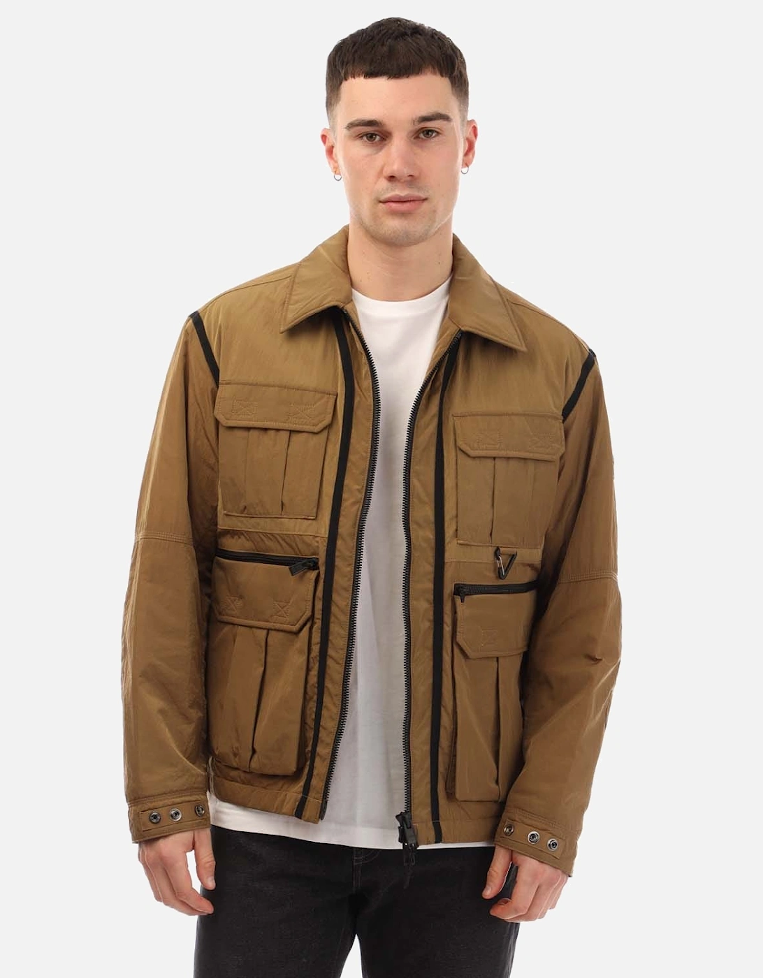 Hugo Boss Men's Otniell Jacket - Cream - Size: 40/Regular