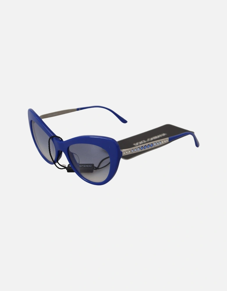 DG4338 Cat Eye Sunglasses Blue Women