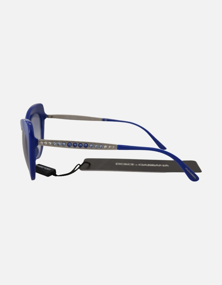 DG4338 Cat Eye Sunglasses Blue Women