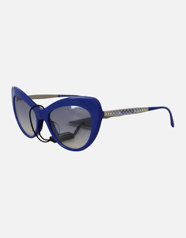 DG4338 Cat Eye Sunglasses Blue Women