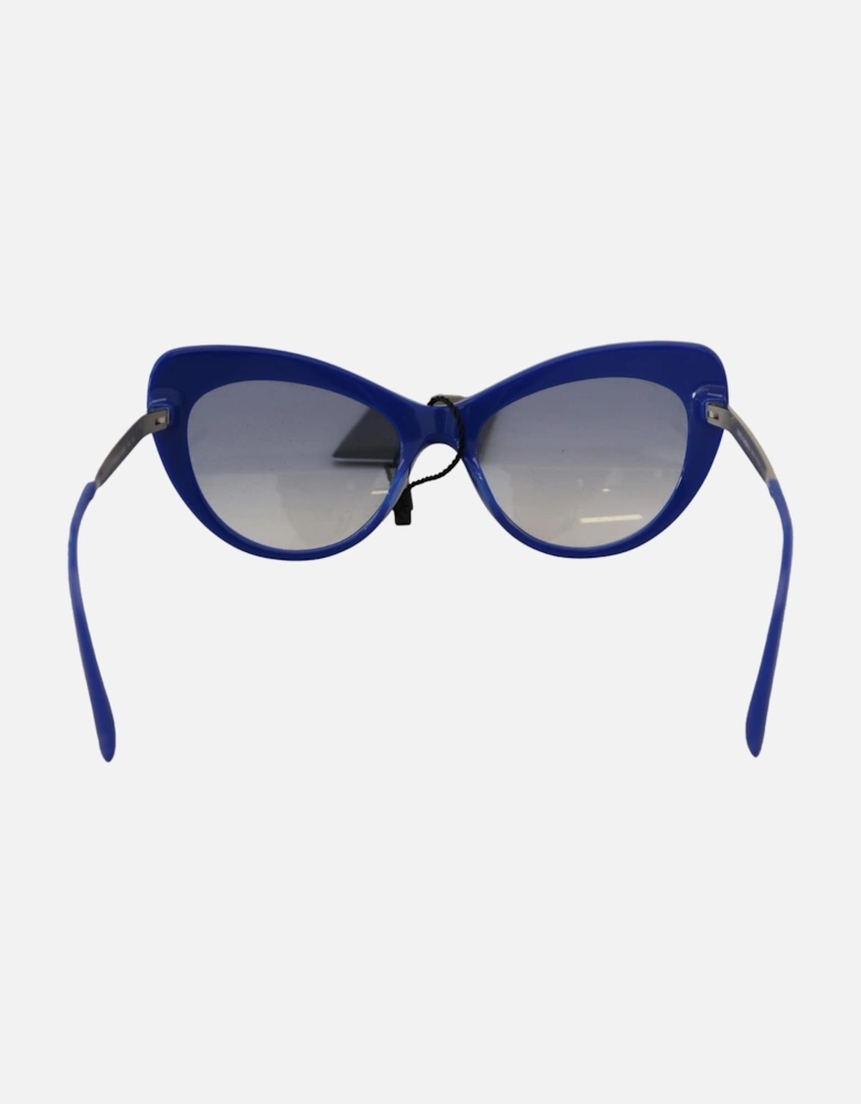 DG4338 Cat Eye Sunglasses Blue Women