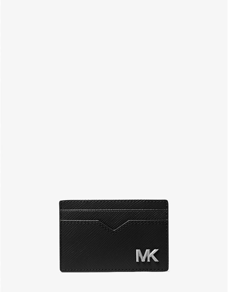 Edison Saffiano Leather Card Case