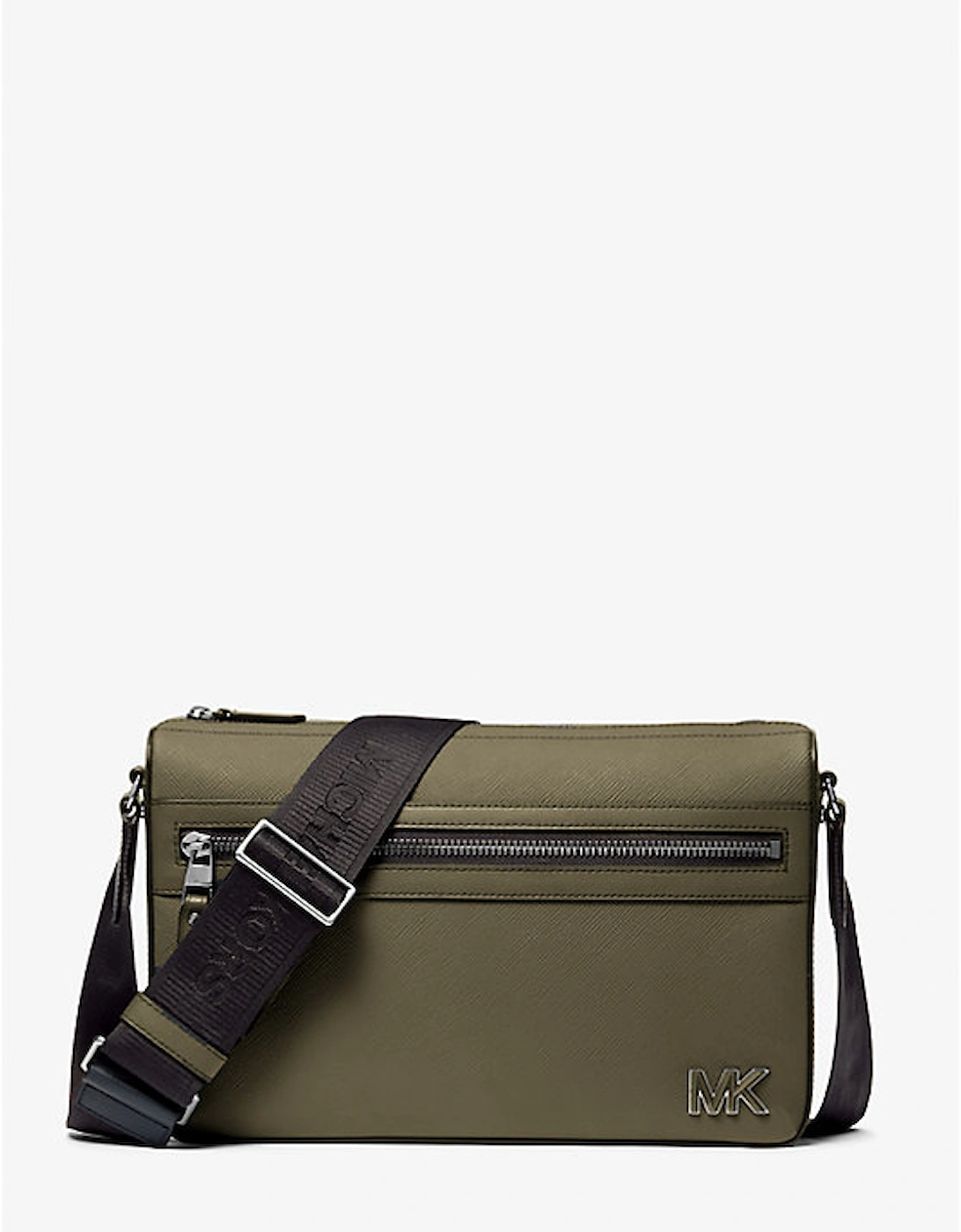 Edison Medium Saffiano Leather Messenger Bag, 2 of 1