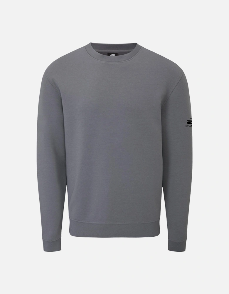 Mens Golf Crane Sweatshirt - Grey