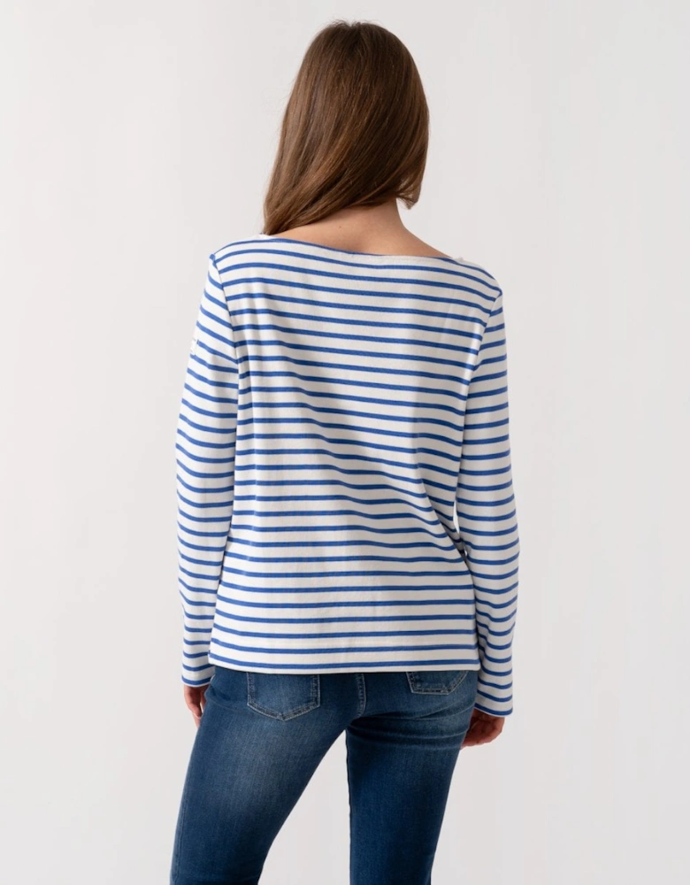 New Harbour Womens Striped Breton Top
