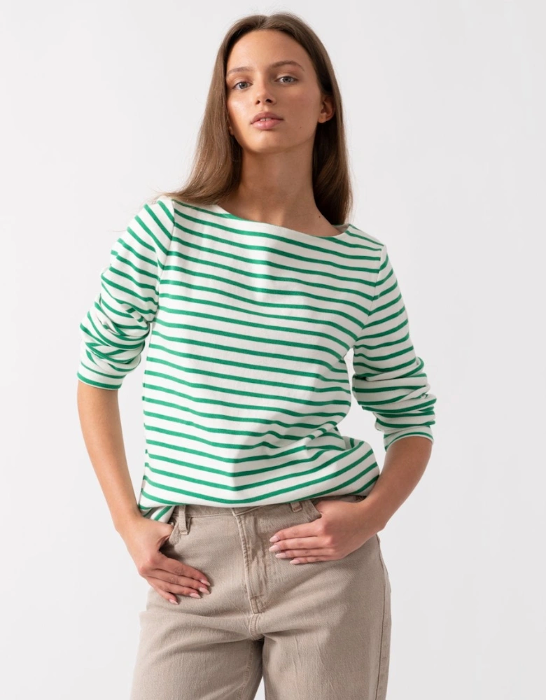 Harbour Womens Broad Stripe Breton Top