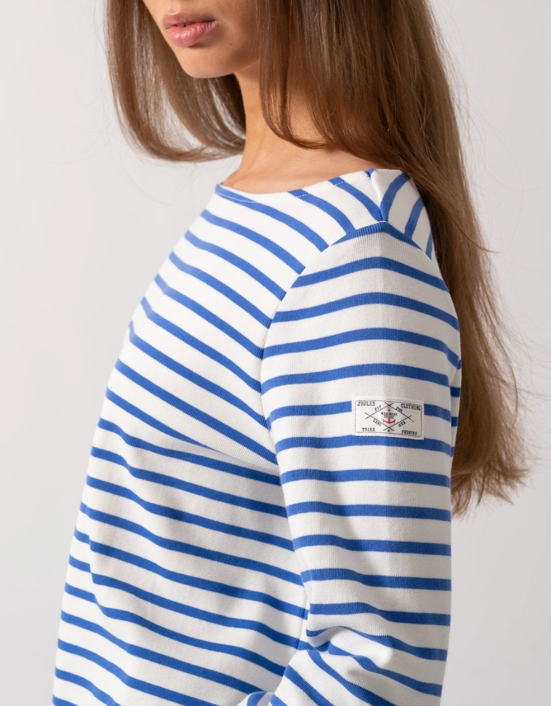 New Harbour Womens Striped Breton Top