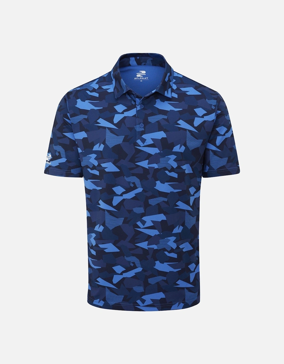 Mens Golf Bullfinch Polo - Blue, 2 of 1