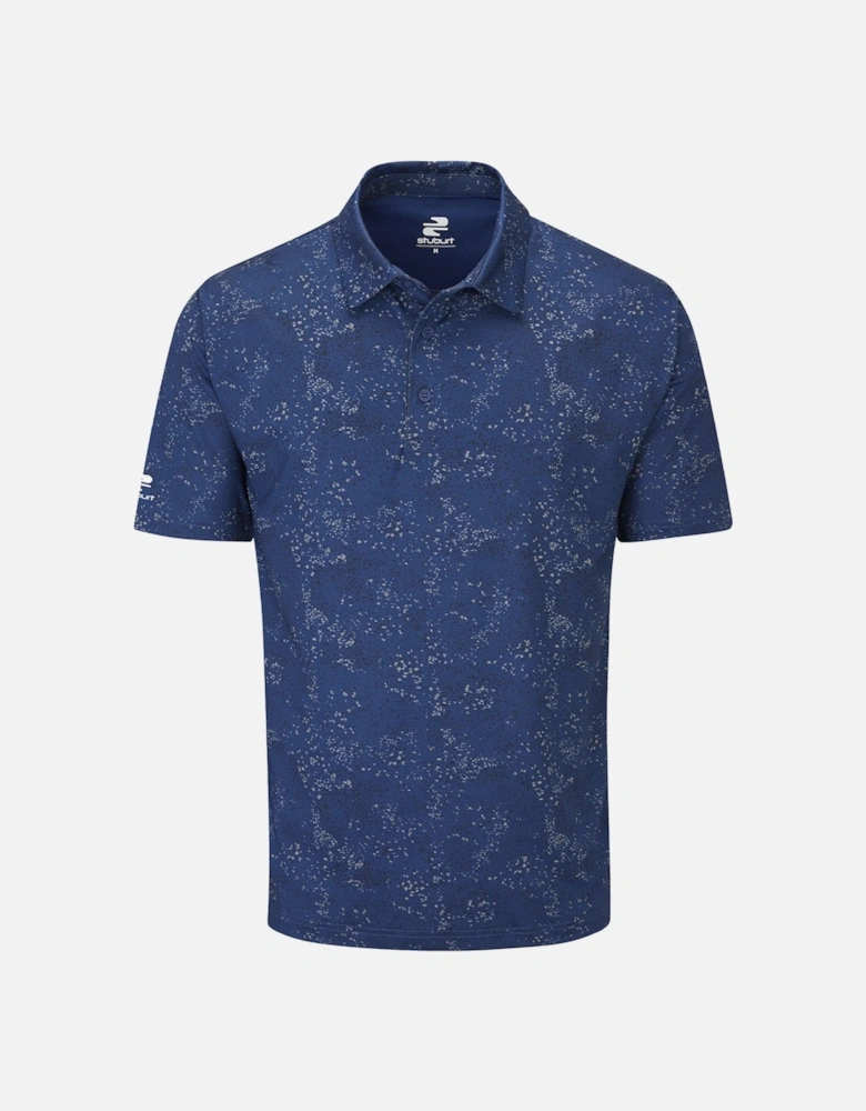 Mens Golf Mallard Polo - Blue