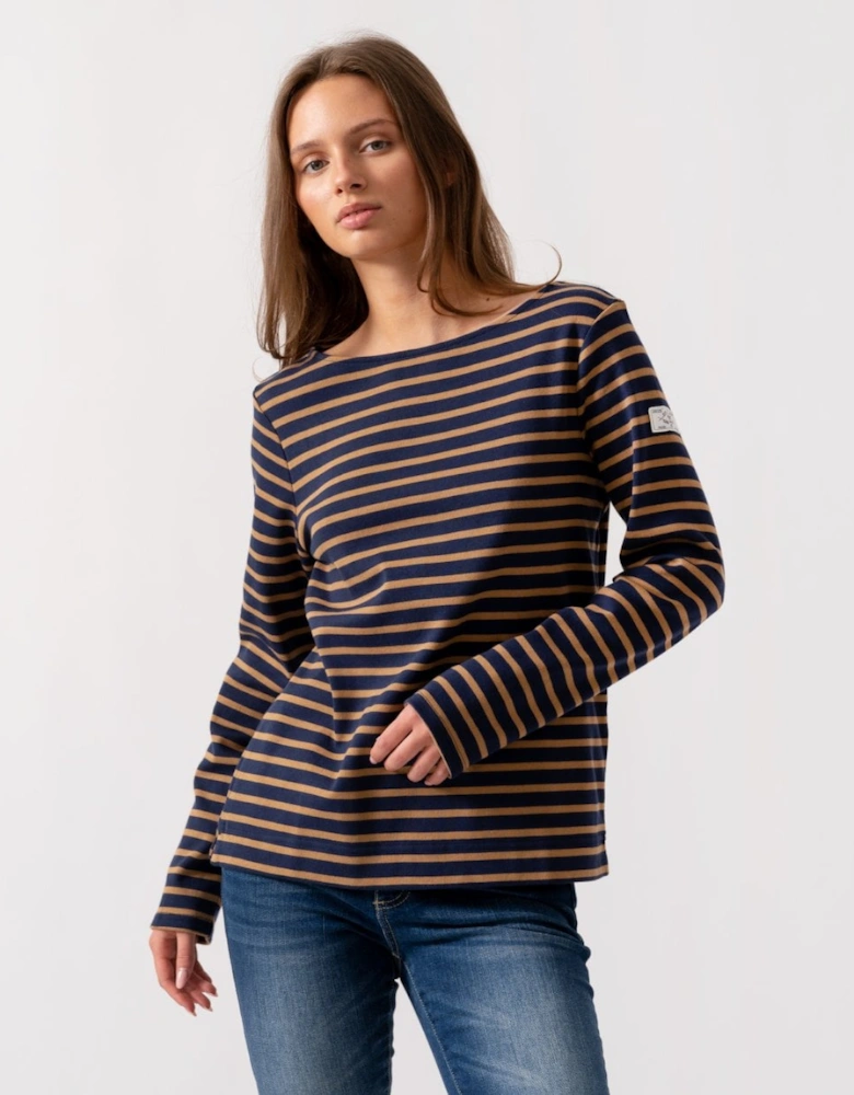 Harbour Womens Broad Stripe Breton Top