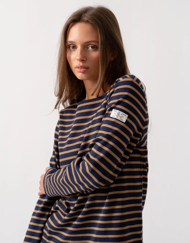 Harbour Womens Broad Stripe Breton Top