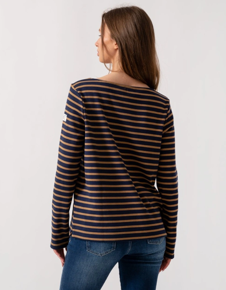 Harbour Womens Broad Stripe Breton Top