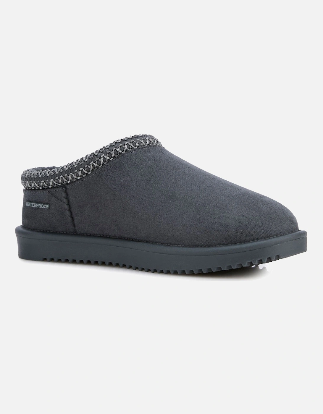 Regatta Women's Grey Risley Fur Lined Waterproof Flat Mules - - : 5 Size 5 Uk