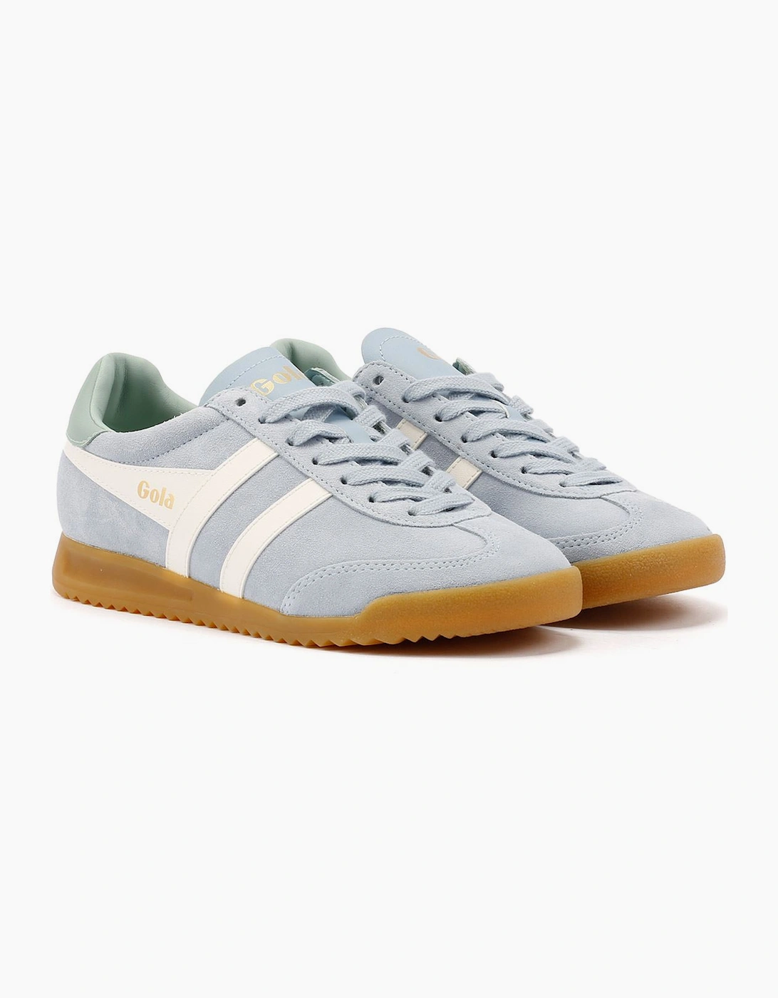 Women's Gola Torpedo Suede Women's Air/Off White Trainers - Blue - Size: 5