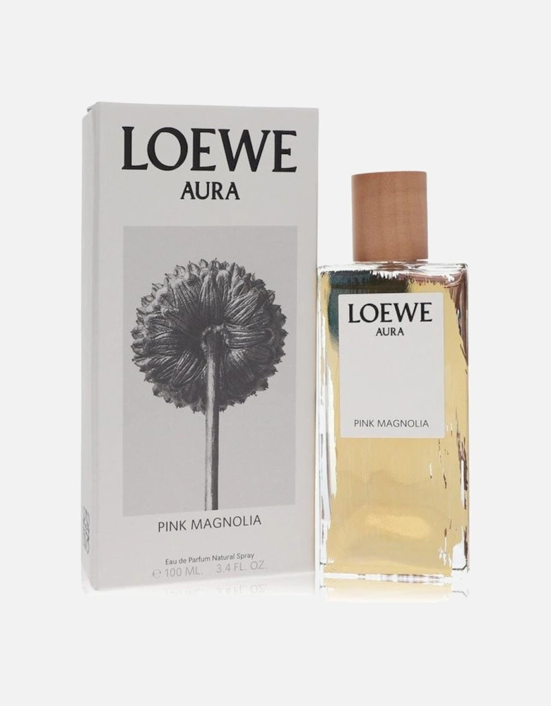 Aura Pink Magnolia by Eau De Parfum Spray 3.4 oz for Women - Pink