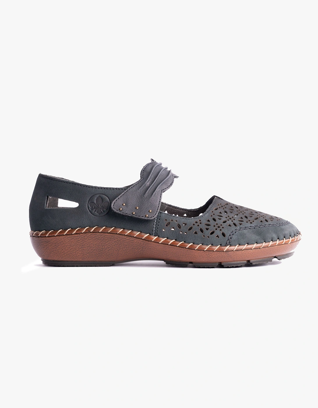 Rieker Women's Rieker 44896 Womens Mary Jane Blue - Black