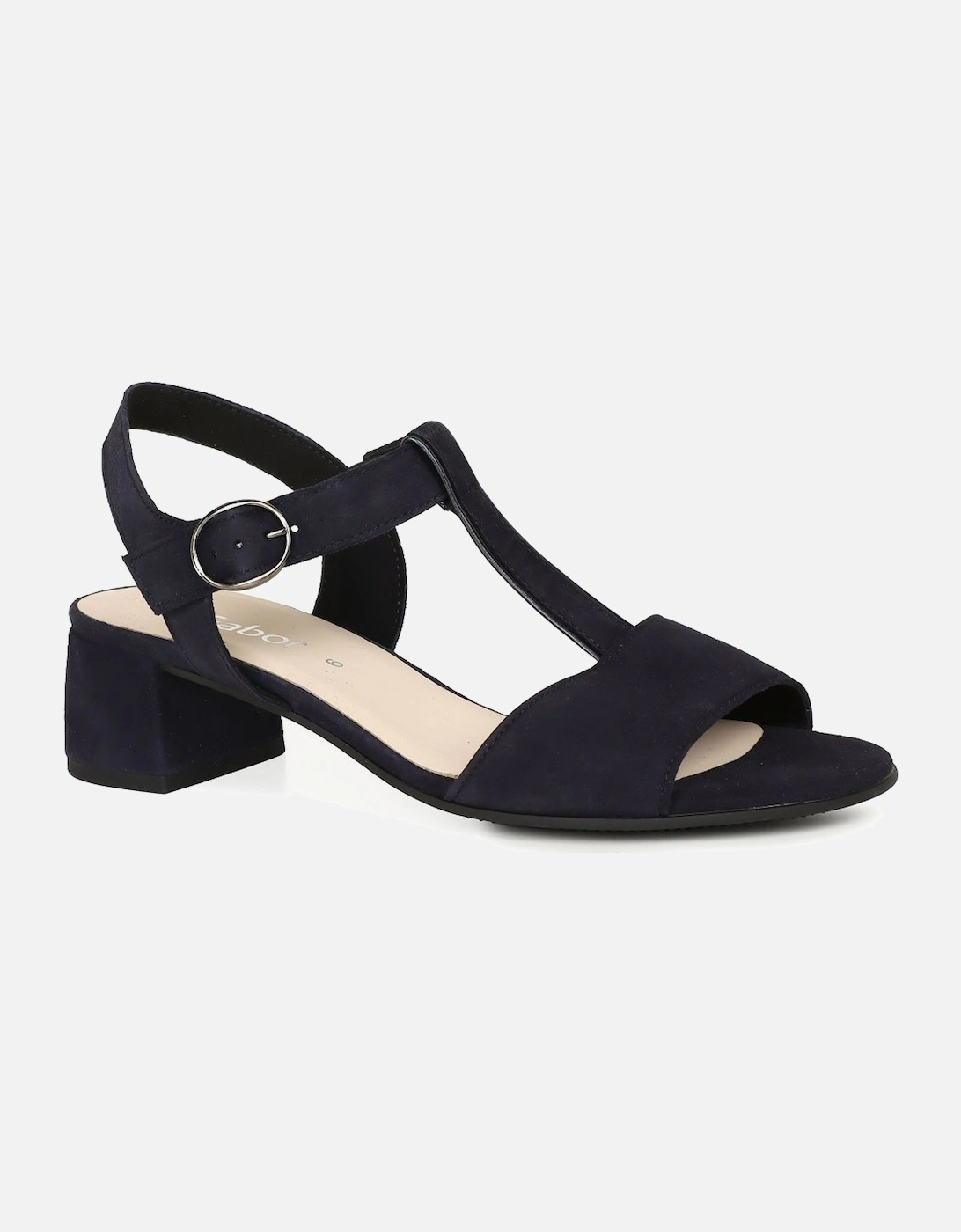 Gabor Women's Mead Womens T-Bar Sandals - Black - Size: 8