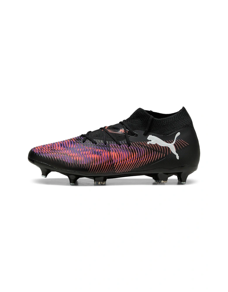 Mens Future 8 Match Soft Ground Football Boot - Black/Purple