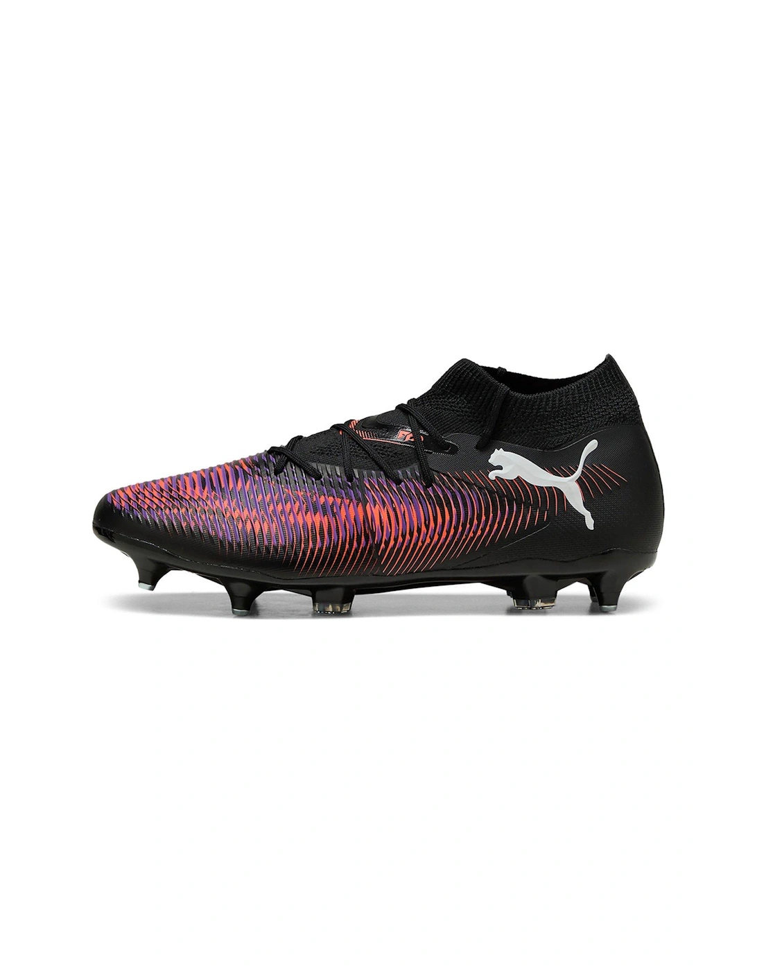 Mens Future 8 Match Soft Ground Football Boot - Black/Purple, 4 of 3
