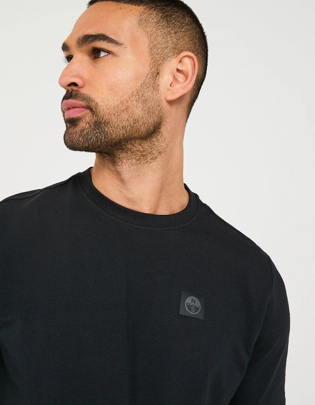 Sail Tech Logo T-Shirt - Black