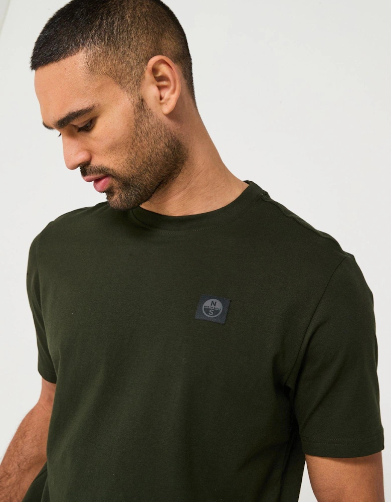 Sail Tech Logo T-Shirt - Dark Green