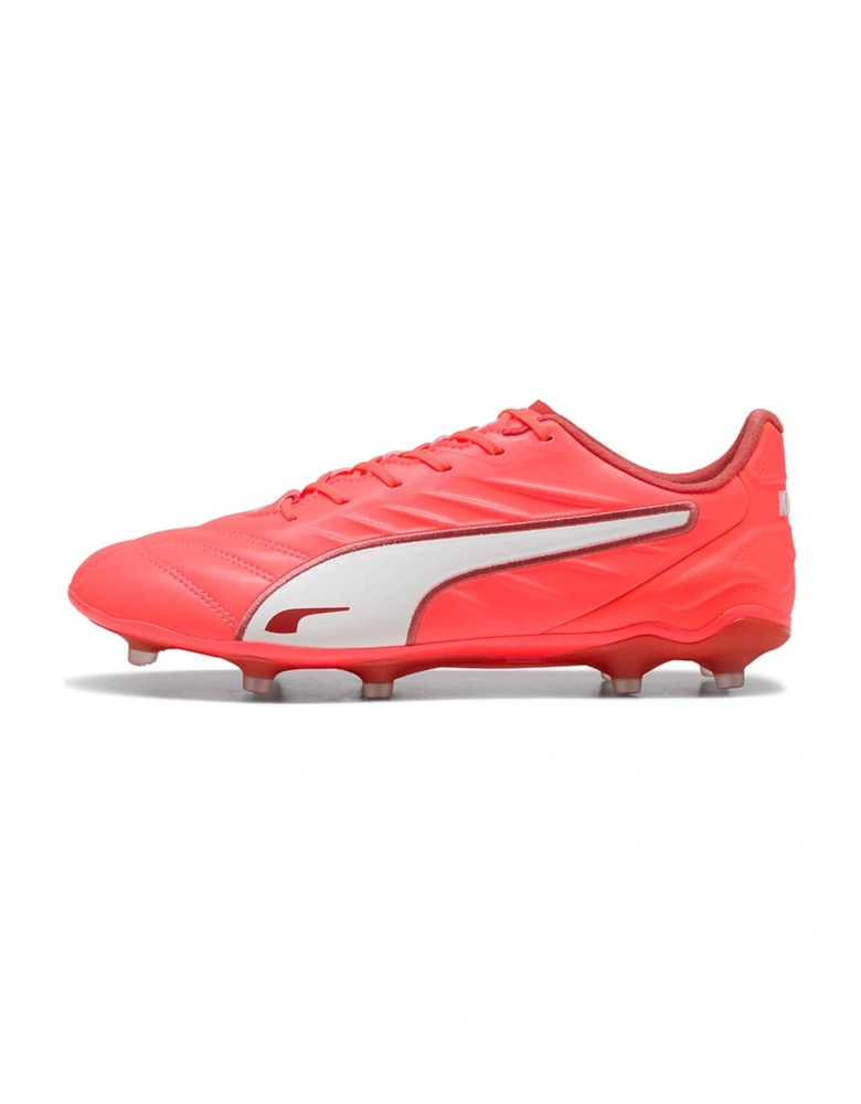 Mens Pro King Firm Ground Football Boots-Red - Red