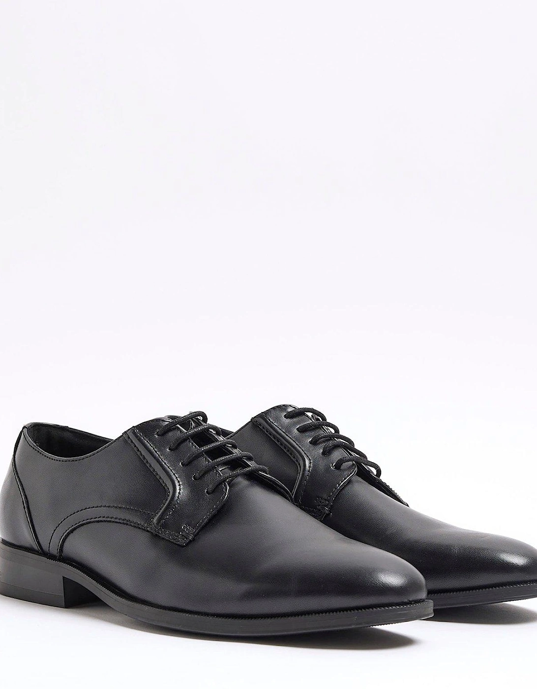 Formal Point Derby Shoe - Black