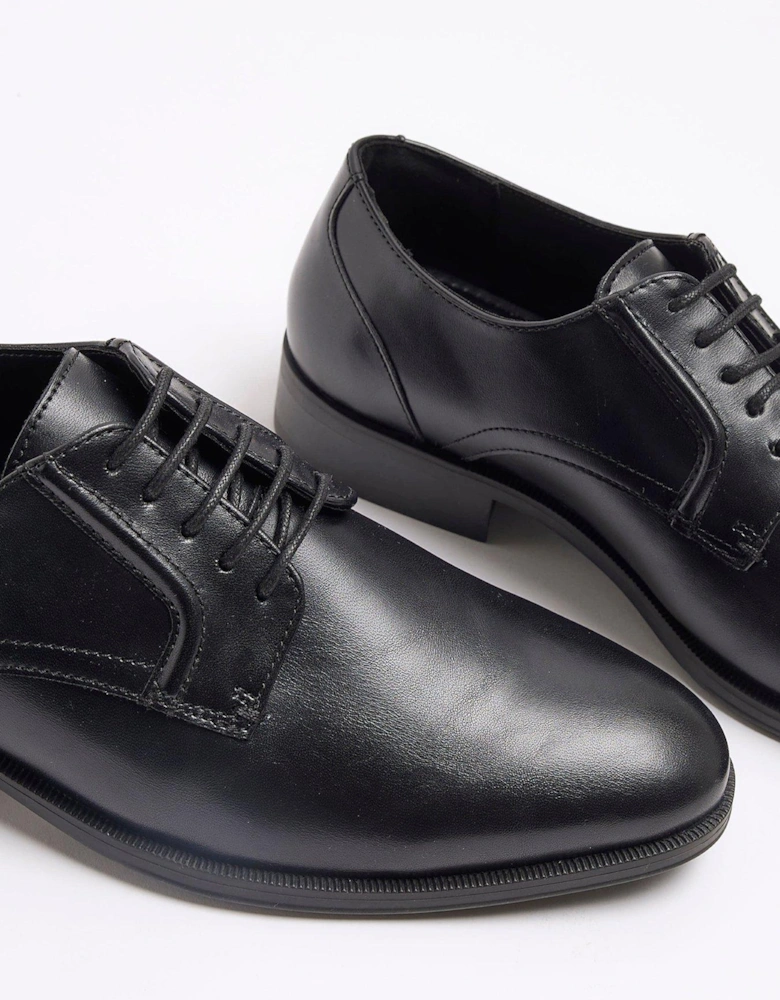 Formal Point Derby Shoe - Black