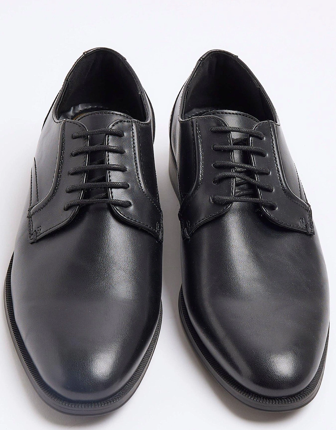 Formal Point Derby Shoe - Black