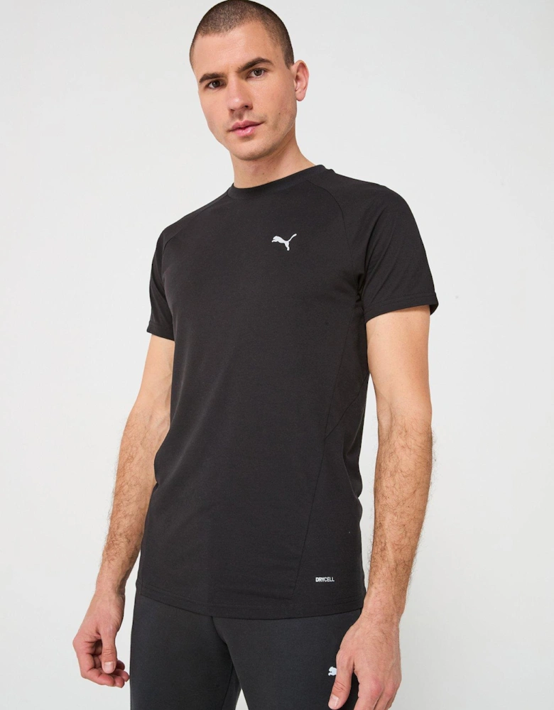 Men's Evostripe Tee - Black