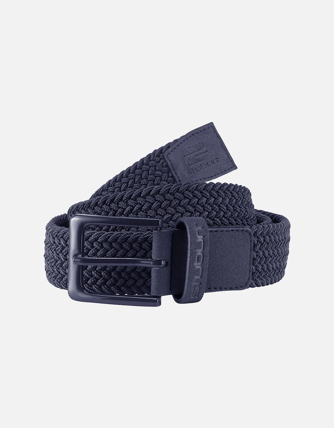 Mens Golf Argill Braided Belt - Navy, 2 of 1