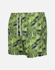 Sharp Green Palm Print