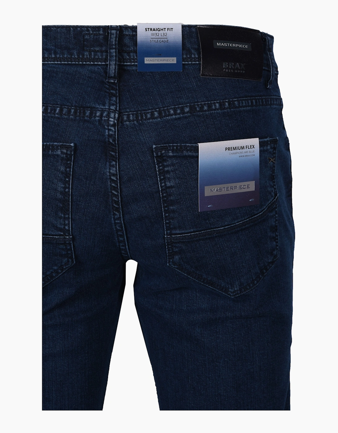 Men's Brax Cadiz Denim Jean Denim - Blue - Size: 32/32