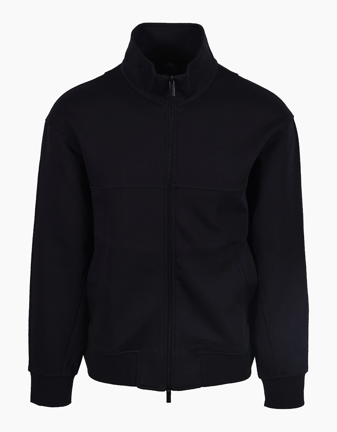 Armani Exchange Men's Navy Full Zip Sweatshirt Deep - : 44 Size 2XL